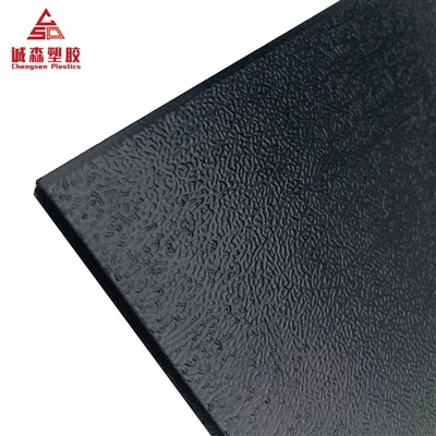 Antistatinis juodas ABS lapas