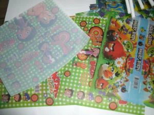 PVC minkštos kinematografijos animaciniai lipdukai netoksiški